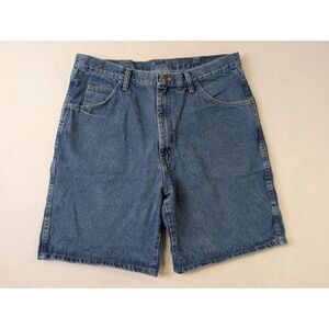 VF Jeanswear Mens Denim Shorts Size 36 Blue 100% Cotton